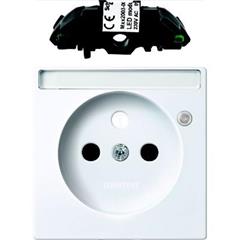 Płytka centralna p.opis. i LED do gn. wtyk., z/u przesł. B.A, P, Sys M MTN2533-0325