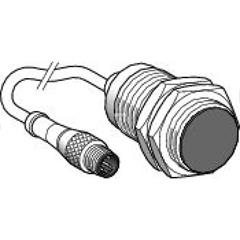 Czujnik indukcyjny XS1 M30, L70mm-mosiądz, Sn10mm-12-24 V DC, M12 0,8m XS1M30KPM40LD