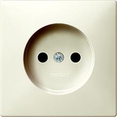 Płytka centralna mech. gniazda wtyk. b/u z przesł. biały, Artec/Antique MTN2030-4044