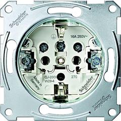 Mechanizm gniazda wtykowego SCHUKO, zaciski śrubowe MTN2400-0000