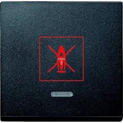 Klawisz z lampką sygnalizacyjną i oznaczeniem /grzejnik/ antracyt, system M MTN3307-0414