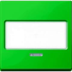 Klawisz z polem opisowym i lampką sygnalizacyjną, zielony, system M MTN3370-0304