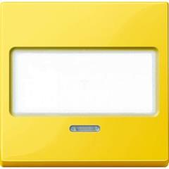 Klawisz z polem opisowym i lampką sygnalizacyjną, żółty, system M MTN3370-0307