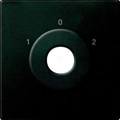 Płytka centralna /1-0-2/ do mech. 3poł. łącz. z kluczem, antracyt, Sys M MTN3882-0414