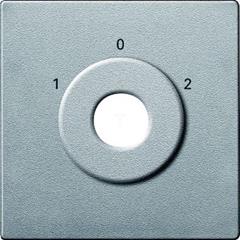 Płytka centralna /1-0-2/ do mech. 3poł. łącz. z kluczem, alu, Sys M MTN3882-0460