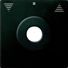 Płytka centralna /góra-stop-dół/do mech. 3poł. łącz. kluczem, antracyt, Sys M MTN3883-0414