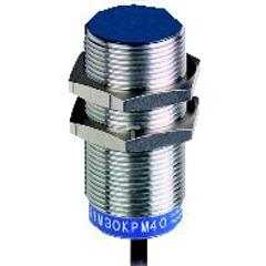 Czujnik indukcyjny XS1 M30, L60mm-nierdz., Sn10mm-12-24 V DC, przew. 2m XS1M30KPM40