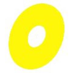 Etykieta bez ozn., O 45mm, do przyc. awaryjnego zatrzymania ZB6Y7001