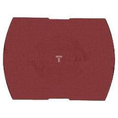 Wkładka czerwony bez. ozn. do prostokąnych krytych przycisków podśw. O16 ZB6YDW4