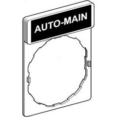 Ramka do mocowania etykiet 30x40mm, z etykietą 8x27mm AUTO-MAIN ZBY2164