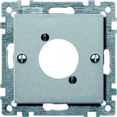 Płytka centralna złącza audio XLR, aluminium, system M MTN468960