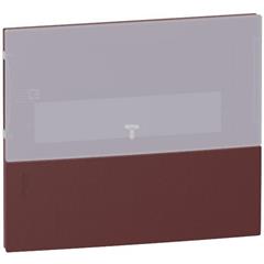 Panel przedni, przezroczysty, moduły 1x8, dla natynkowych Mini Pragma MIP50108T