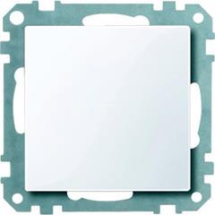 Płytka zaślepiająca, biały active, połysk, system M MTN391625