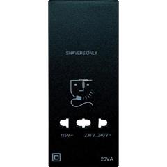 Płytka centralna gniazda golarki, antracyt, system M MTN213514