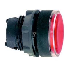 Napęd przycisku kryta czerwony podśw. O22 push-push zing. LED ZB5AH043