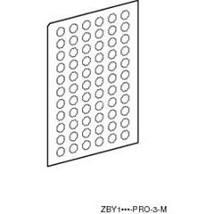 Zestaw 66 samoprzylepnych etykiet z oznaczeniem, STOP ZBY1304
