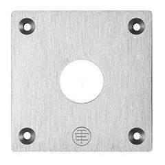 Płyta czołowa z nawiertami, XAP-E, metalowa, 1 otwór XAPE301