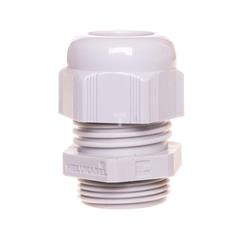 Dławnica kablowa poliamidowa M25 IP68 HELUTOP HT-M25 jasnoszara 93911