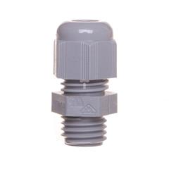 Dławnica kablowa poliamidowa M12 IP68 HELUTOP HT-M12 ciemnoszara 93923