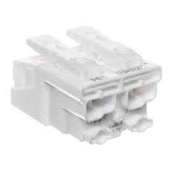 Złączka zasilająca 2-biegunowa bez stopek bez styku PE 294-4002 