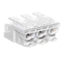 Złączka zasilająca 3-biegunowa bez stopek bez styku PE 294-4003 