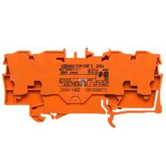 Złączka 4-przewodowa 4mm2 pomarańczowa TOPJOBS 2004-1402