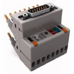 Adapter ze złączem 8-torowy D-Sub wejście 857-986