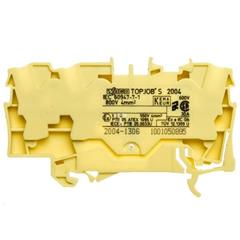 Złączka szynowa 3-przewodowa 4mm2 żółta TOPJOBS 2004-1306 