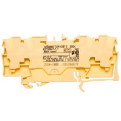 Złączka 4-przewodowa 4mm2 żółta TOPJOBS 2004-1406 