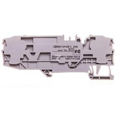 Złączka 2-przewodowa 6mm2 z LED szara TOPJOBS 2006-1681/1000-413