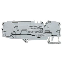 Złączka 2-przewodowa 6mm2 z LED szara TOPJOBS 2006-1681/1000-449