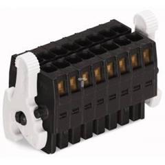 Gniazdo MCS-MINI Classic 6-biegunowe czarne raster 3,5mm 713-1103/037-000