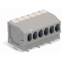 Listwa zaciskowa do płytek drukowanych 2-biegunowa szara raster 3,5mm 805-302 