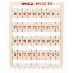 Ramka z oznacznikami 20x 10 20-50 nadruk czerwony 209-653 /5szt./