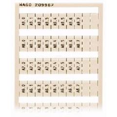 Ramka z oznacznikami A0,0-A9,7 209-967 /5szt./