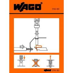 Etykieta z instrukcją obsługi dla grup 279 do 284 210-182 /100szt./