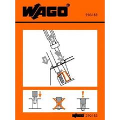 Etykieta z instrukcją obsługi dla grup 280 do 281 / 780 do 784 210-183 /100szt./