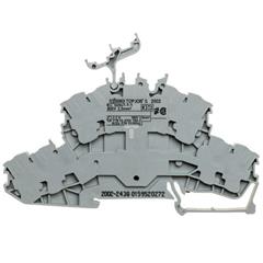 Złączka szynowa 3-przewodowa 16mm2 pomarańczowa TOPJOBS 2016-1302