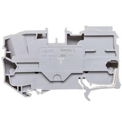 Złączka 1-przewodowa 16mm2 do przewodu wyrównawczego szara TOPJOBS 2016-7111