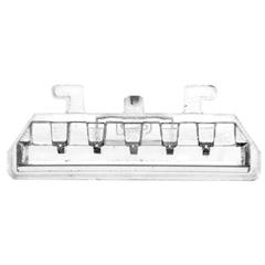 Podstawka oznacznika 6-biegunowa 209-126 /100szt./