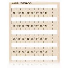 Ramka z oznacznikami 1A,1B-10H 209-458 /5szt./