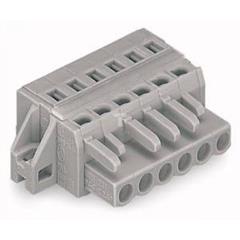 Gniazdo MCS-MIDI Classic 6-biegunowe szare raster 5mm 231-106/027-000