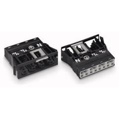 Gniazdo 4-torowe SnapIn zielone kodowanie Q WINSTA 770-2324 