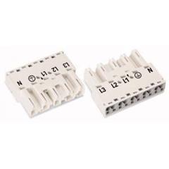 Wtyk 5-torowy biały WINSTA 770-235 