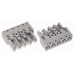 Gniazdo 5-torowe szare kodowanie B WINSTA 770-245 