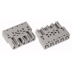 Wtyk 5-torowy szary WINSTA 770-255 