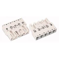 Wtyk 5-torowy biały WINSTA 770-435 