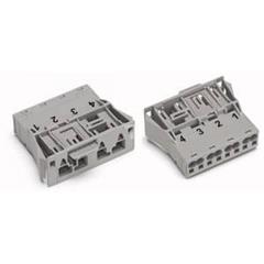 Wtyk 4-torowy SnapIn szary WINSTA 770-754 