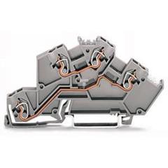 Złączka TOPJOB piętrowa 2,5mm2 N/L szara 775-649