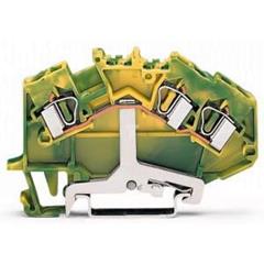 Złączka TOPJOB 3-przewodowa 4mm2 PE żółto-zielona 781-637/999-950